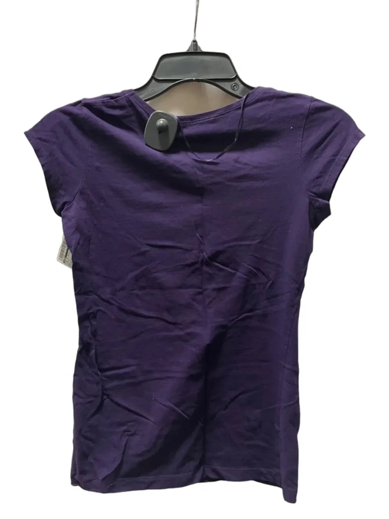 Top Short Sleeve Basic By Logg In Purple, Size: S