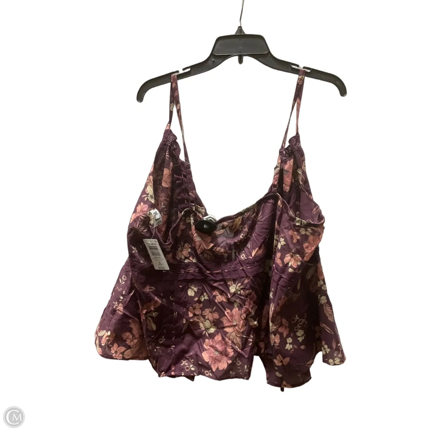 Top Sleeveless By Torrid In Purple, Size: 3x