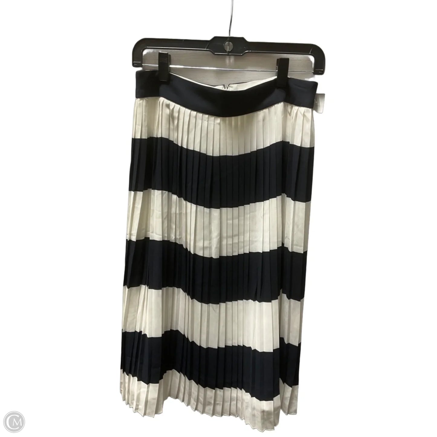 Skirt Midi By J. Crew In Striped Pattern, Size: 8p