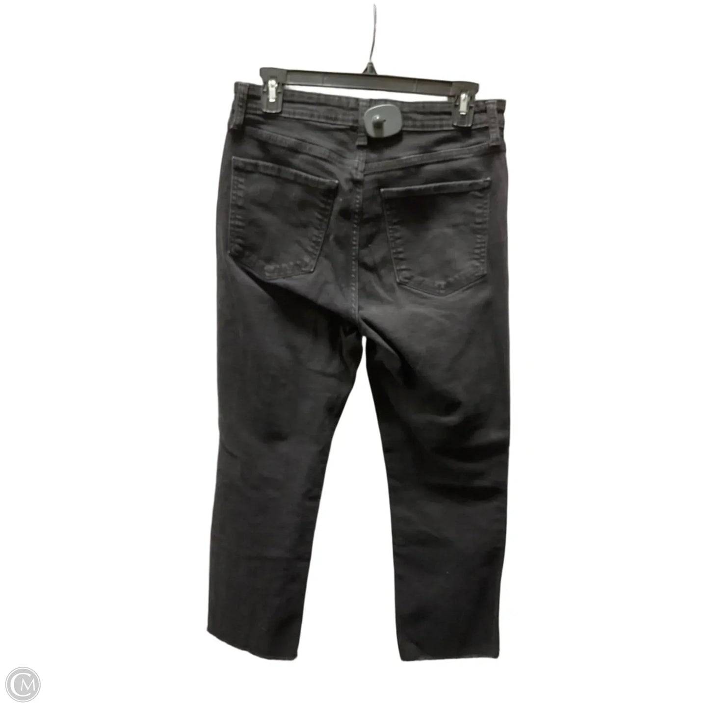 Jeans Straight By Zara In Black, Size: 8