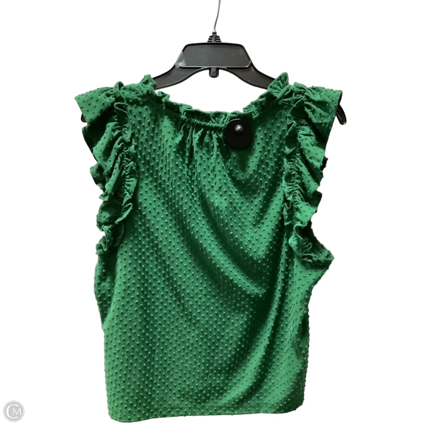 Top Sleeveless By J. Crew In Green, Size: L