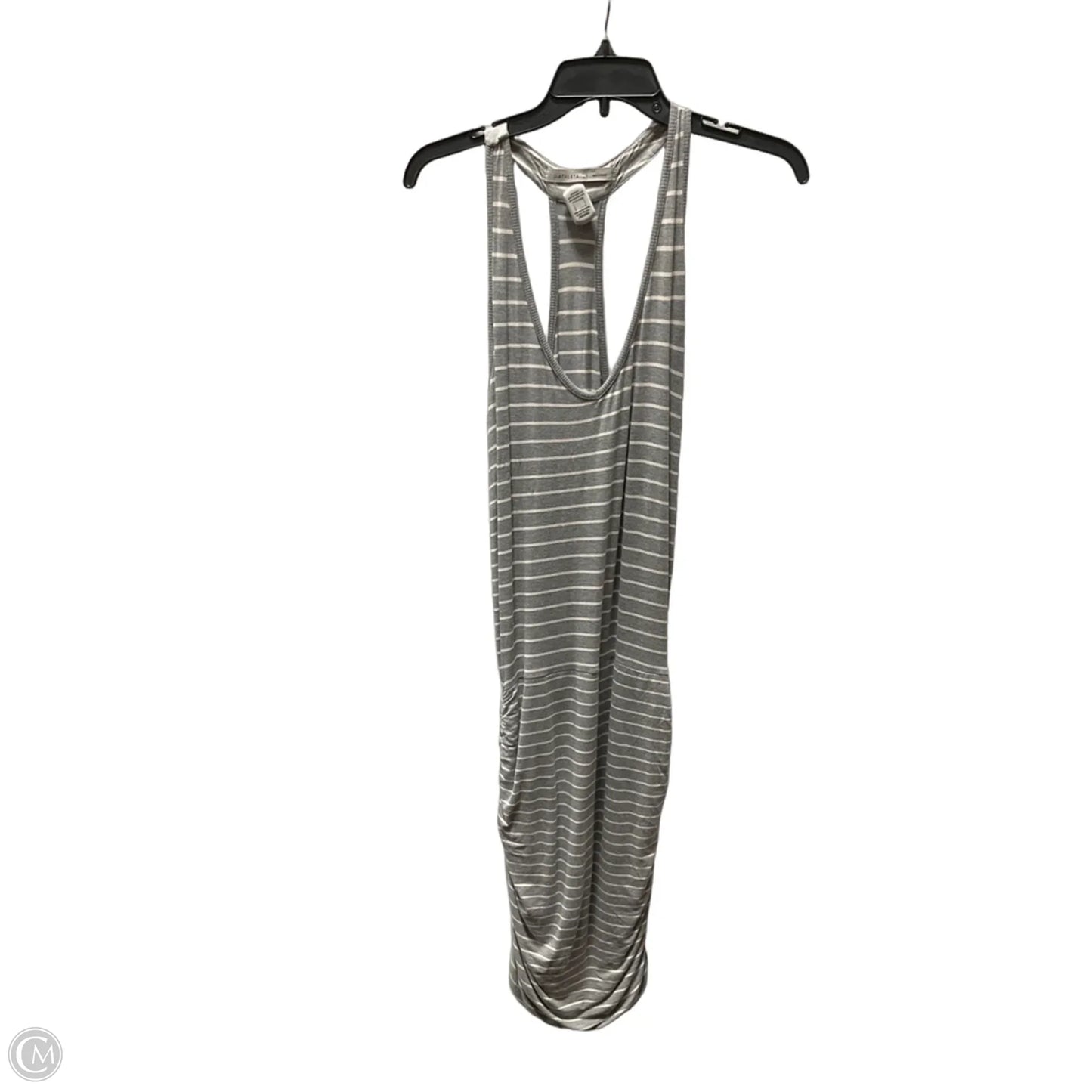 Dress Casual Midi By Athleta In Striped Pattern, Size: S