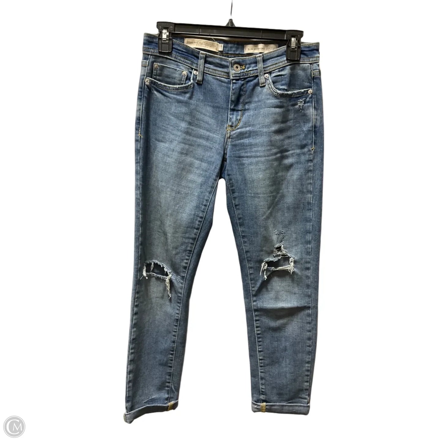 Jeans Boyfriend By Pilcro In Blue, Size: 0