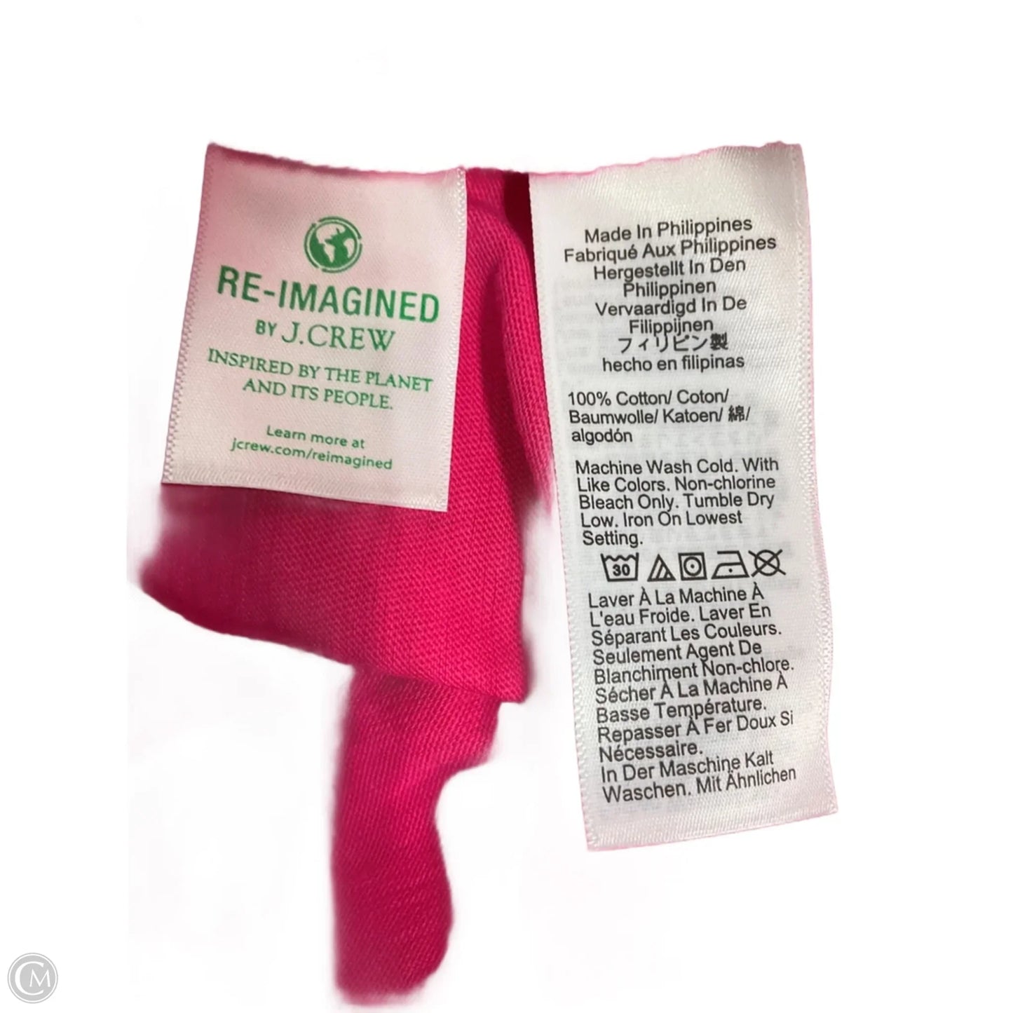 Top Long Sleeve Basic By J. Crew In Pink, Size: S