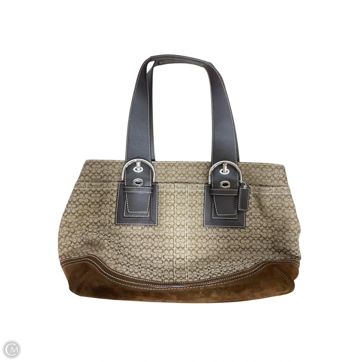 Handbag Designer By Coach, Size: Large