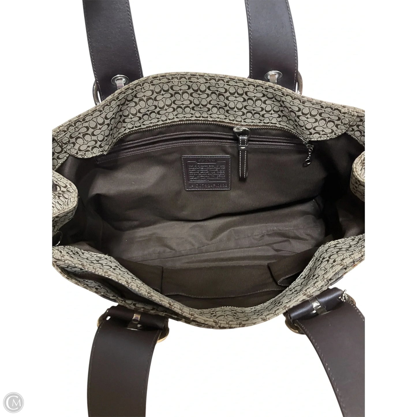 Handbag Designer By Coach, Size: Large