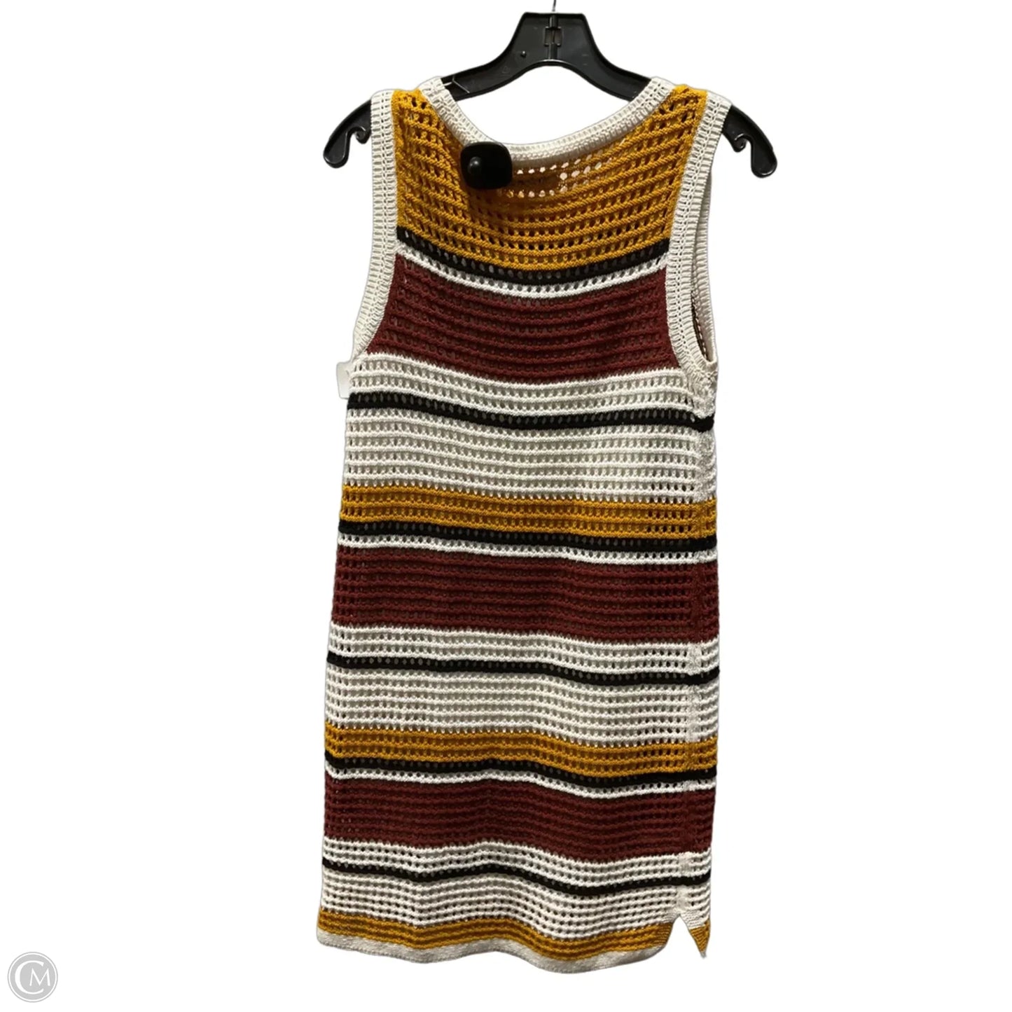 Dress Casual Short By Nine West In Striped Pattern, Size: M
