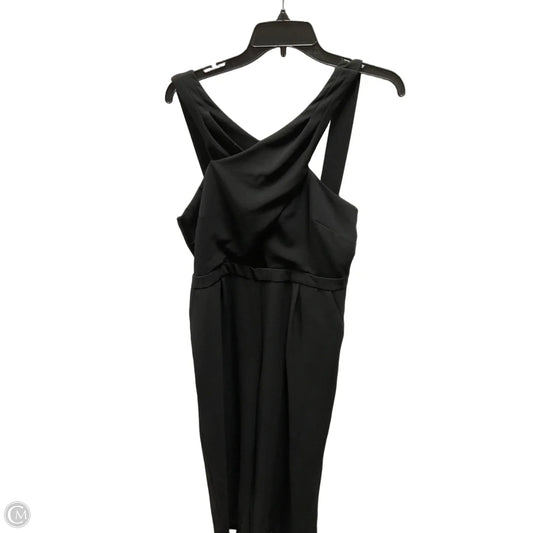 Jumpsuit By Nicole Miller In Black, Size: L