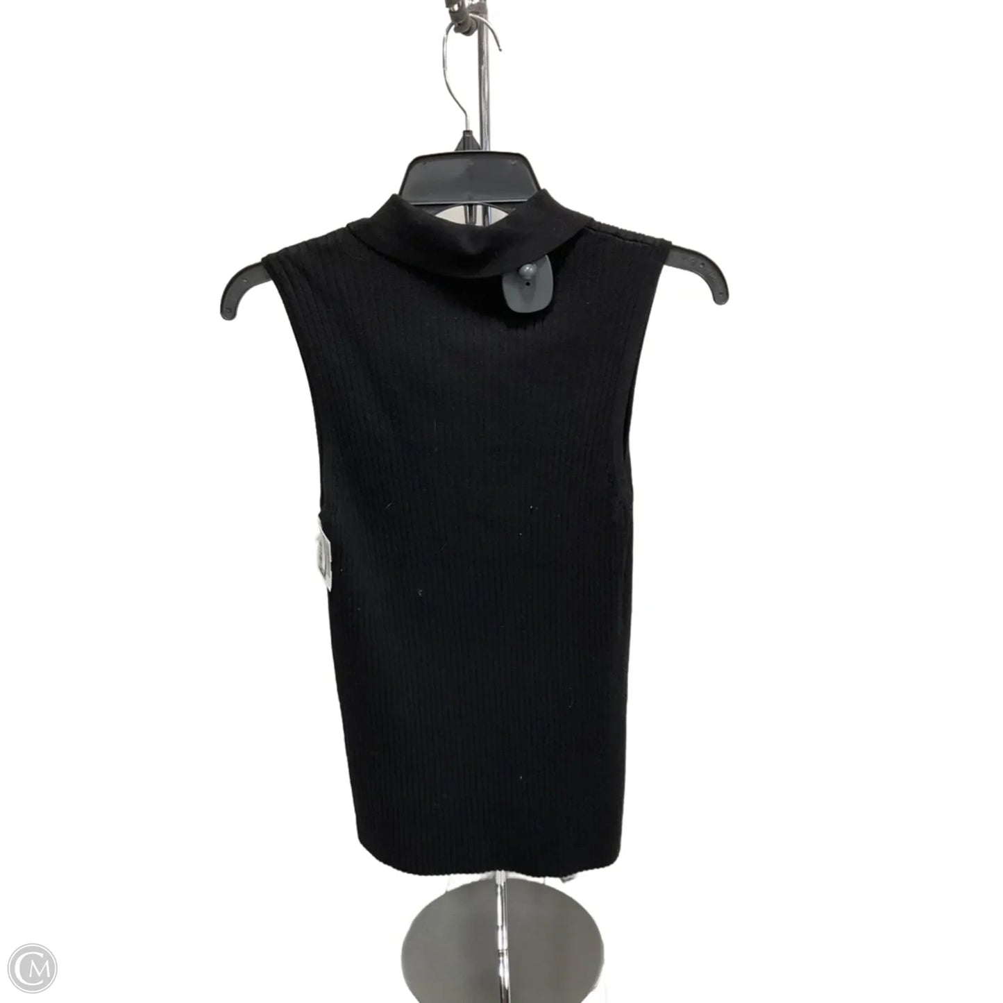 Top Sleeveless By Calvin Klein In Black, Size: M
