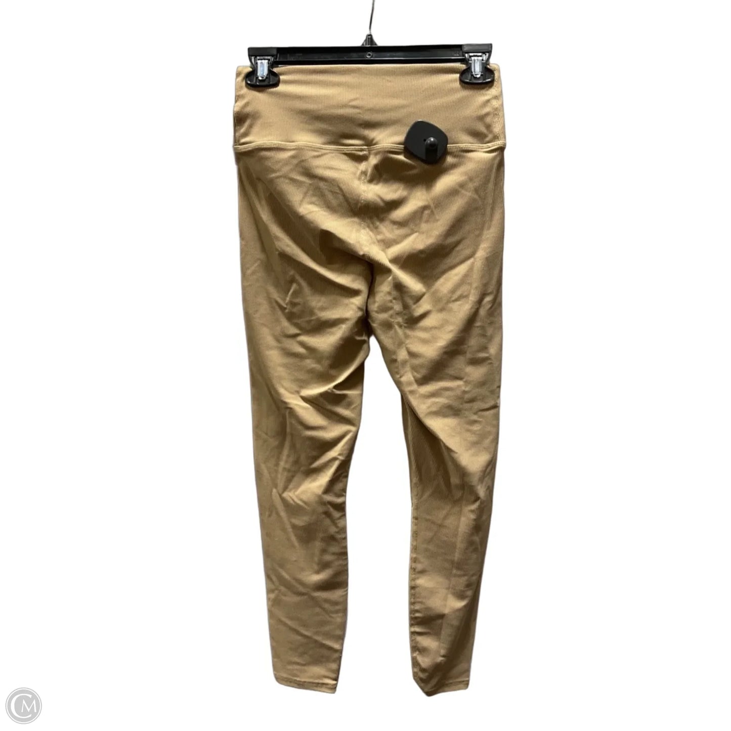 Athletic Leggings By Ivl Collective In Tan, Size: 4