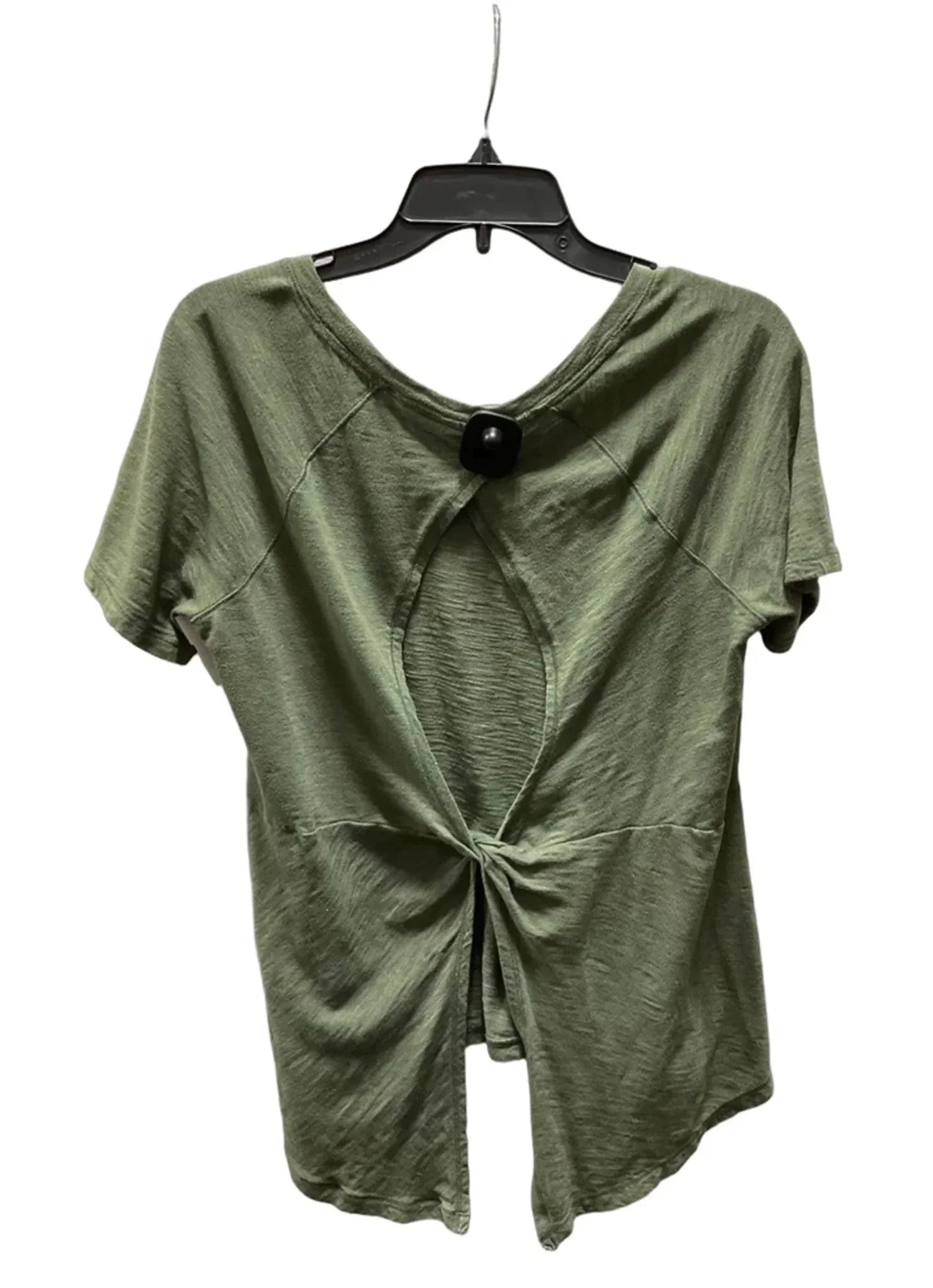 Athletic Top Short Sleeve By Calia In Green, Size: M