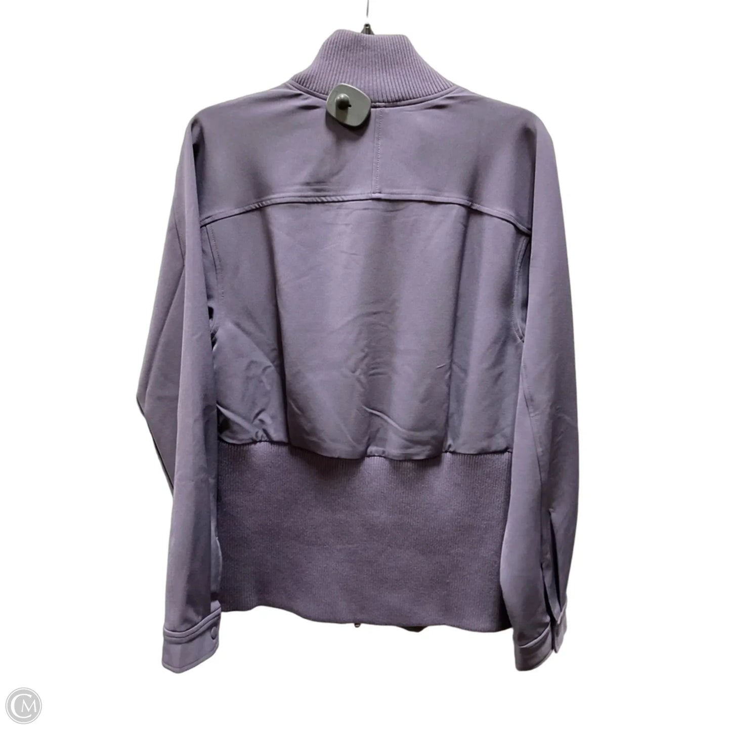 Athletic Jacket By Athleta In Purple, Size: M