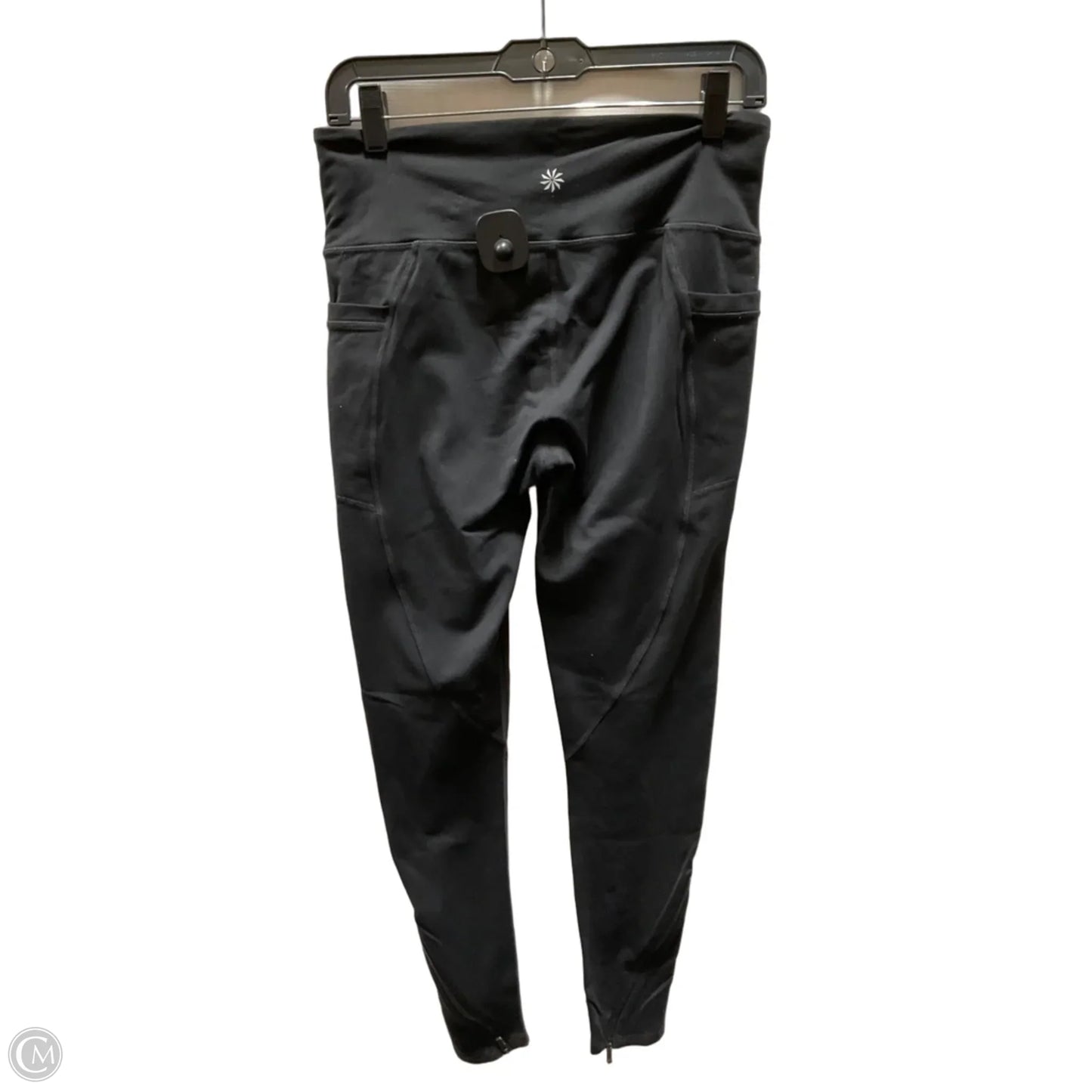 Athletic Leggings By Athleta In Black, Size: M