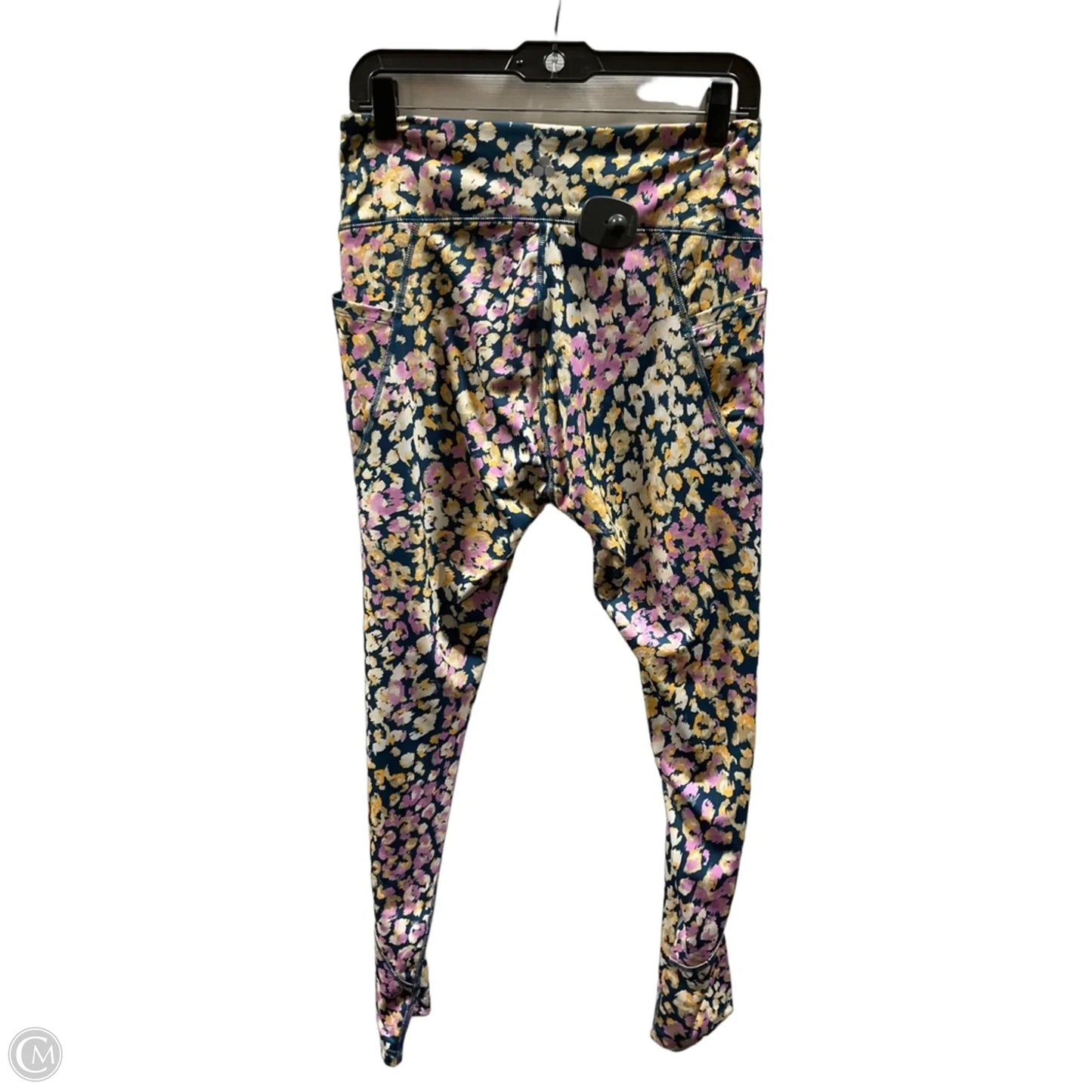 Athletic Leggings By Tek Gear In Animal Print, Size: L