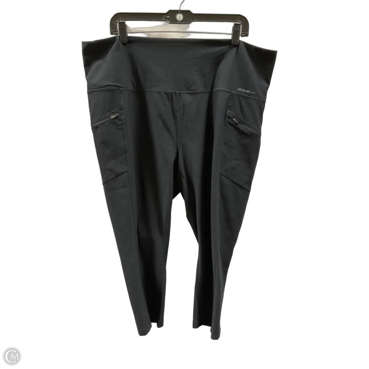 Athletic Capris By Eddie Bauer In Black, Size: 2x