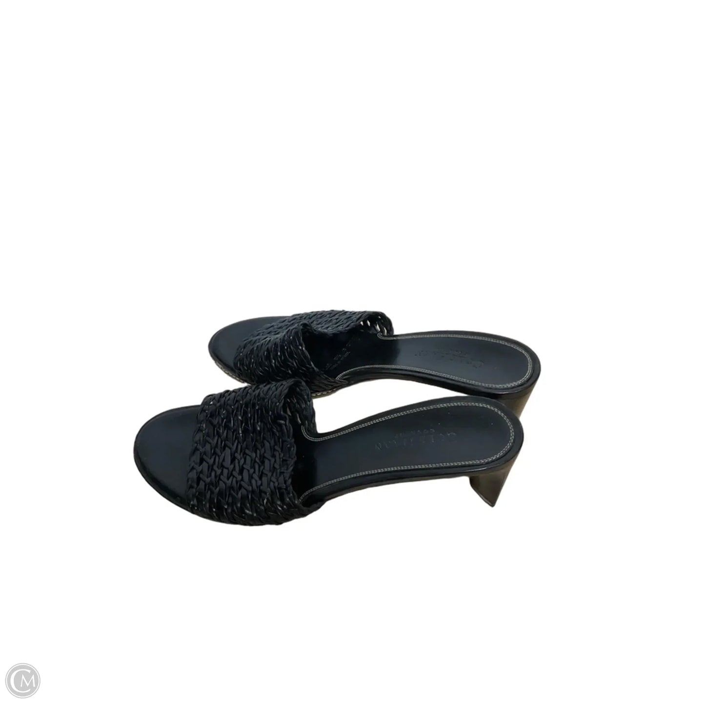 Sandals Heels Kitten By Cole-haan In Black, Size: 8.5