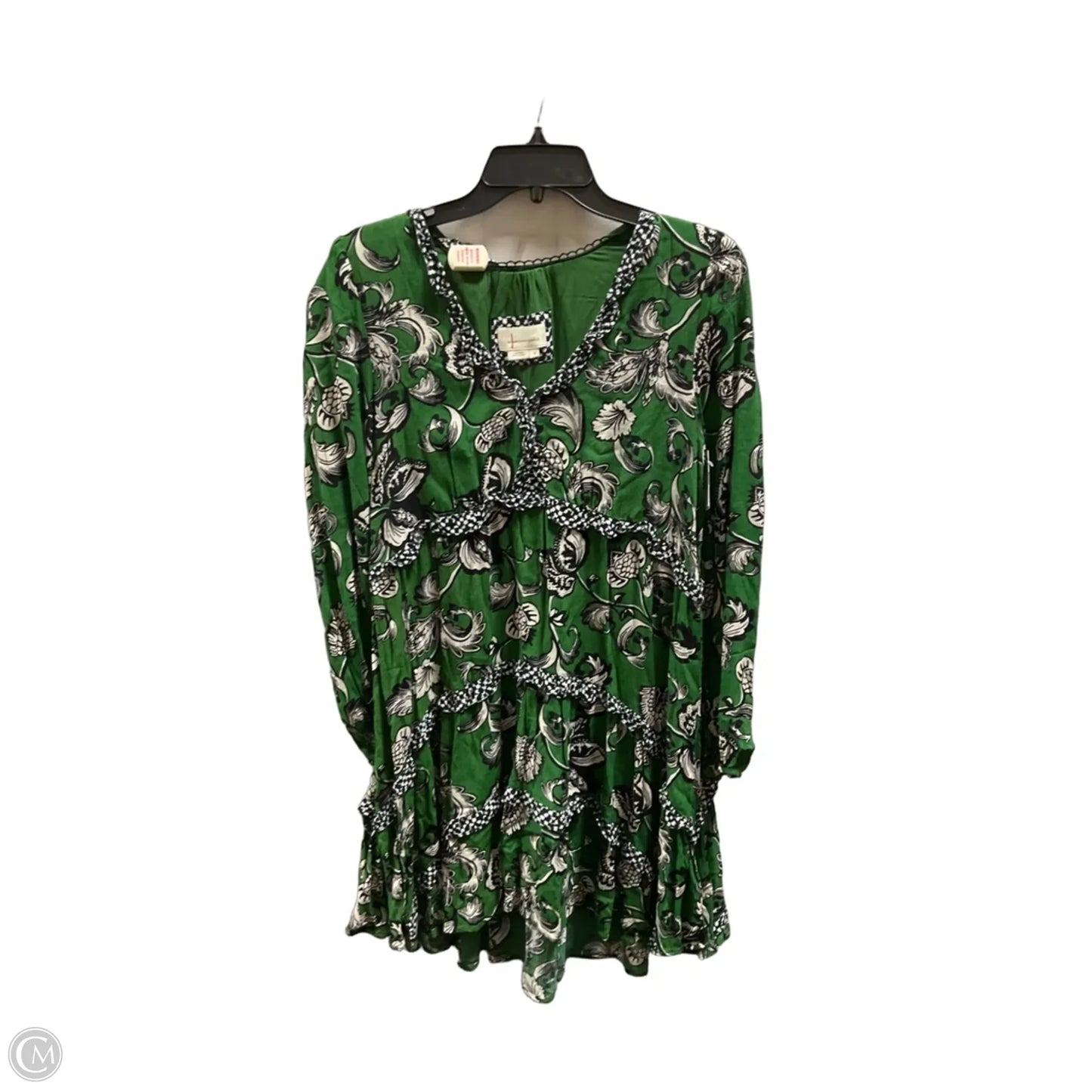 Dress Casual Short By Anthropologie In Green, Size: S