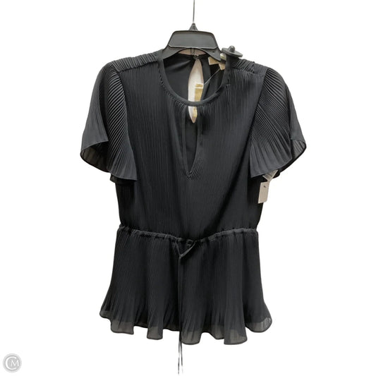 Top Short Sleeve By Michael By Michael Kors In Black, Size: M