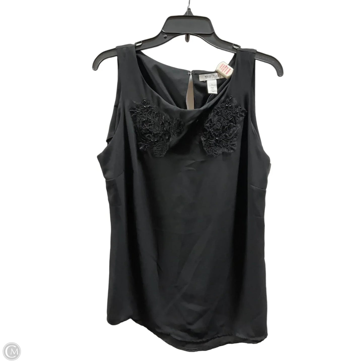 Top Sleeveless By White House Black Market In Black, Size: L