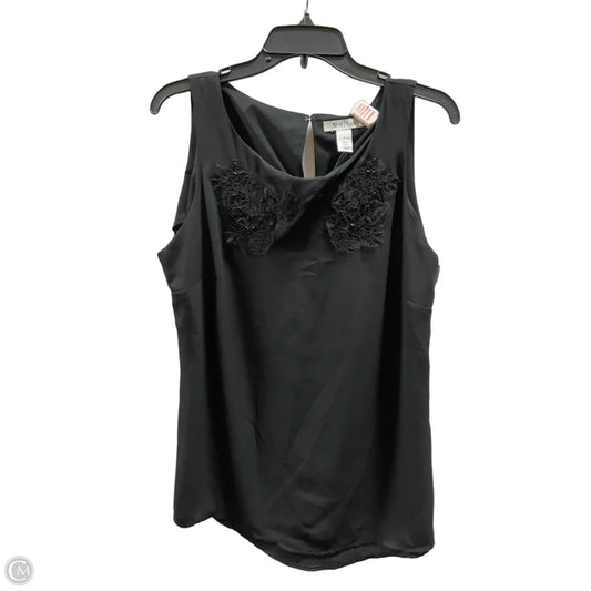 Top Sleeveless By White House Black Market In Black, Size: L