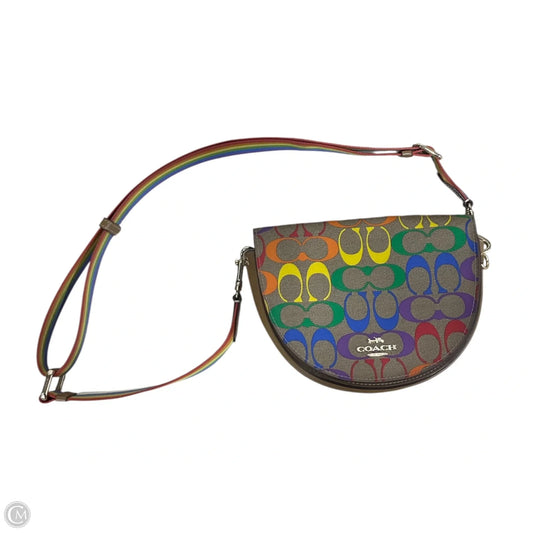 Crossbody Designer By Coach, Size: Small