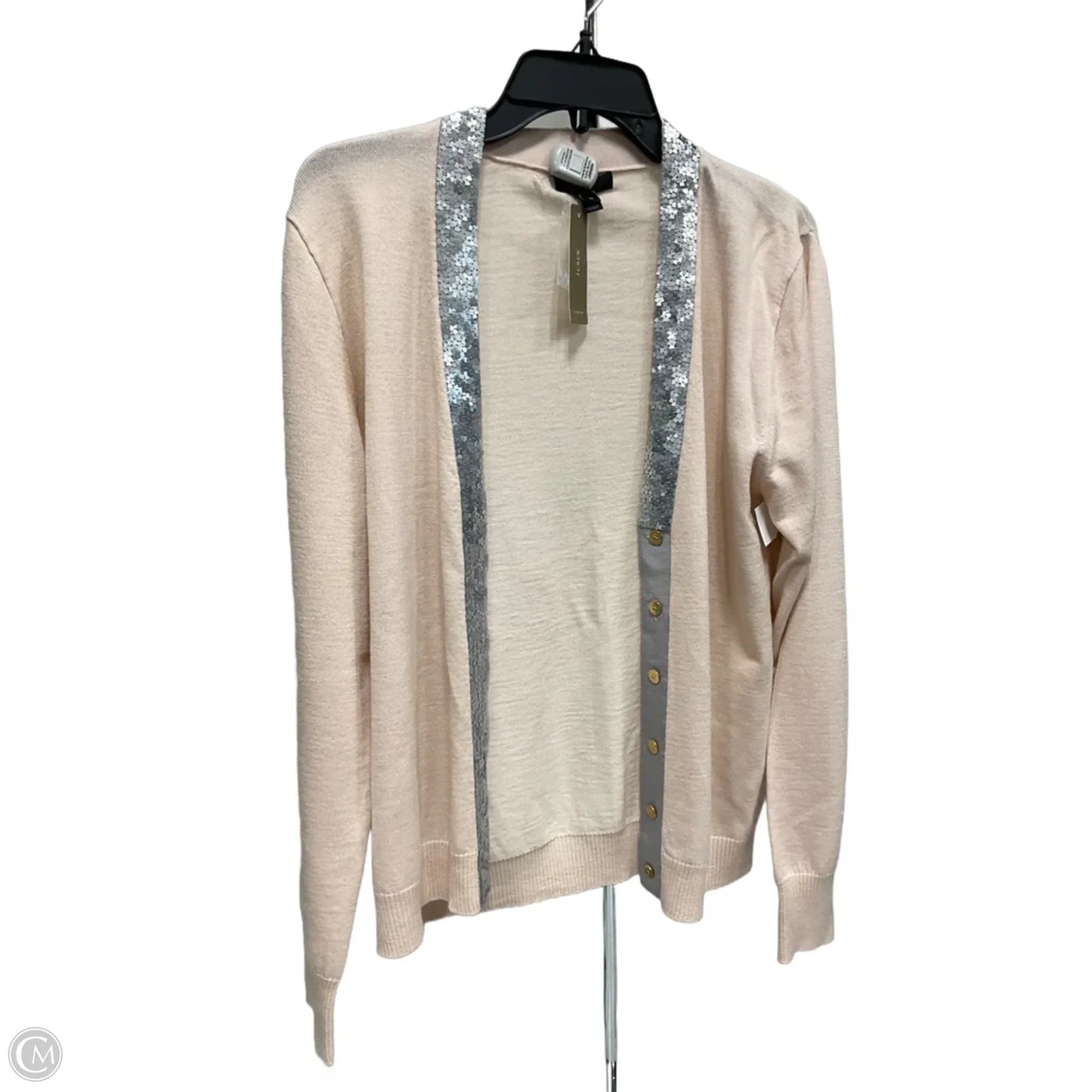 Cardigan By J. Crew In Pink, Size: Xl