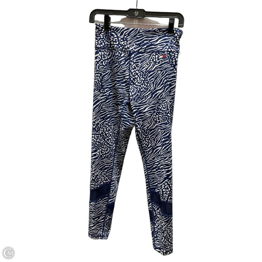 Athletic Leggings By Tommy Hilfiger In Blue, Size: M