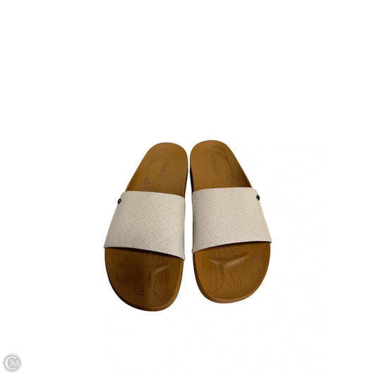 Sandals Flats By Olukai In Cream, Size: 6