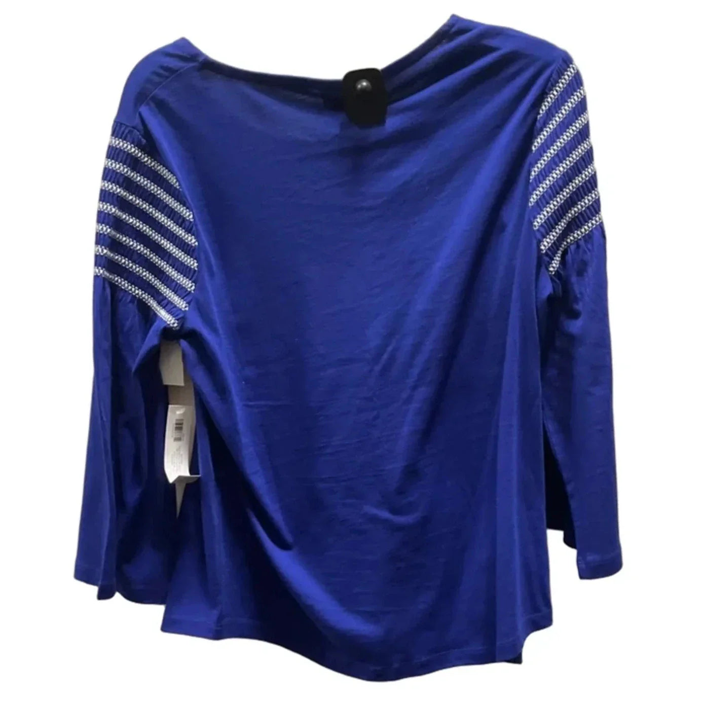 Top Short Sleeve By Chicos In Blue, Size: M