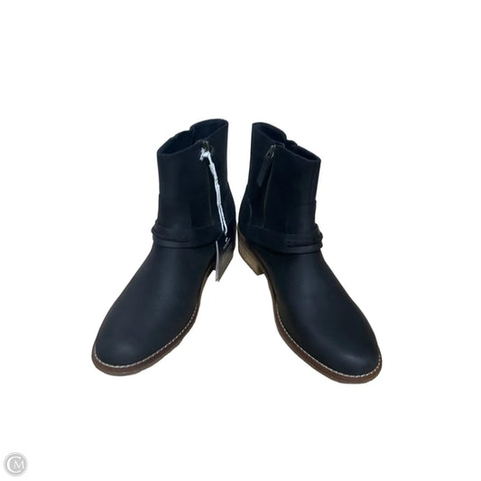 Boots Ankle Flats By Sperry In Black, Size: 8