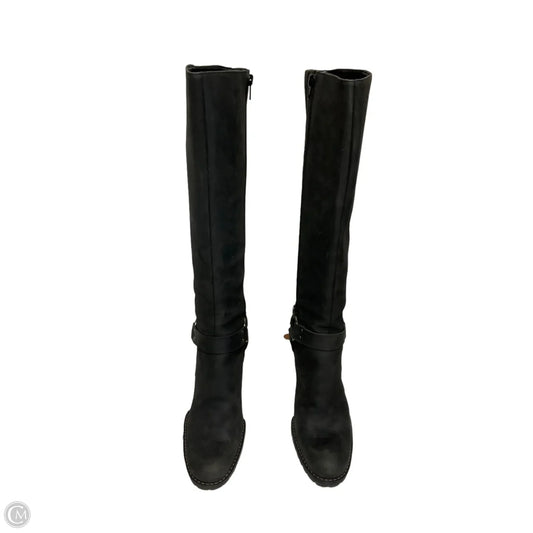 Boots Knee Heels By Gianni Bini In Black, Size: 8