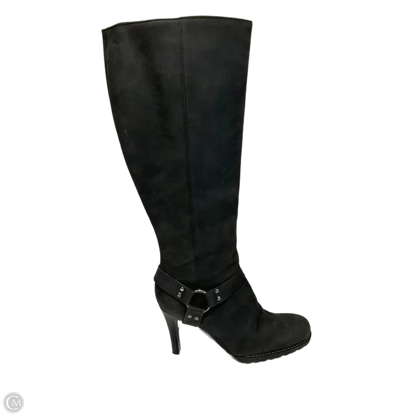 Boots Knee Heels By Gianni Bini In Black, Size: 8