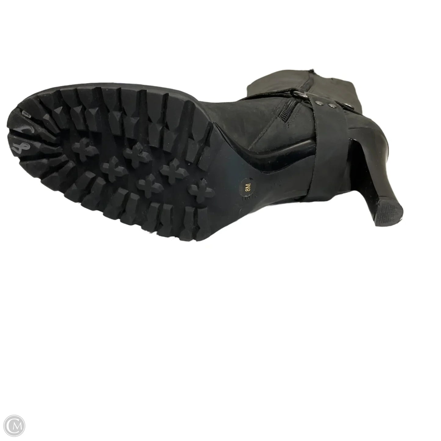 Boots Knee Heels By Gianni Bini In Black, Size: 8