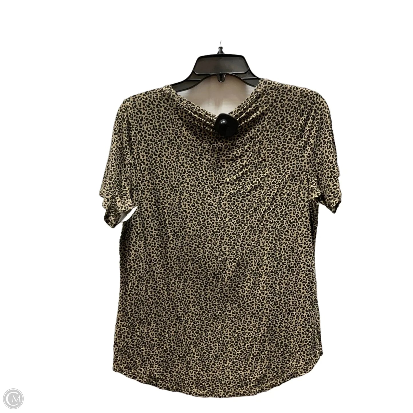 Top Short Sleeve By Old Navy In Animal Print, Size: M