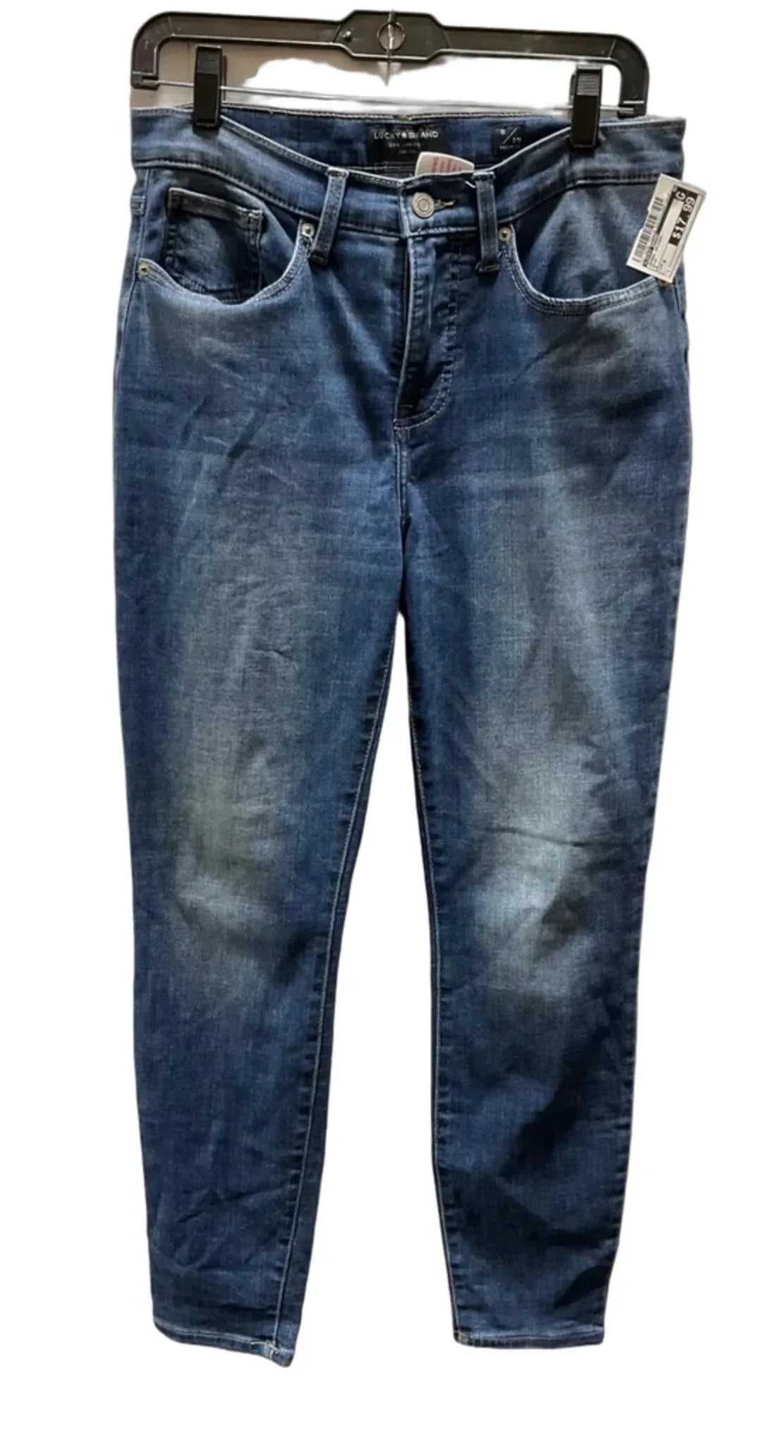 Jeans Skinny By Lucky Brand In Blue, Size: 8