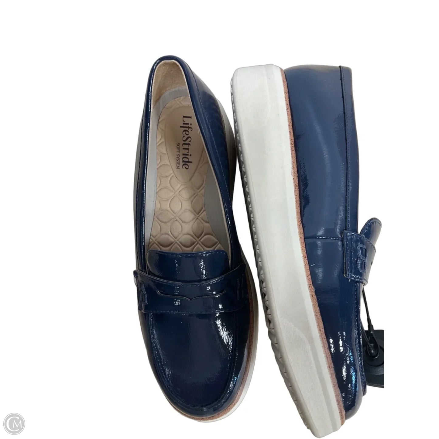 Shoes Flats By Life Stride In Navy, Size: 7
