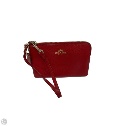 Wristlet Designer By Coach, Size: Small