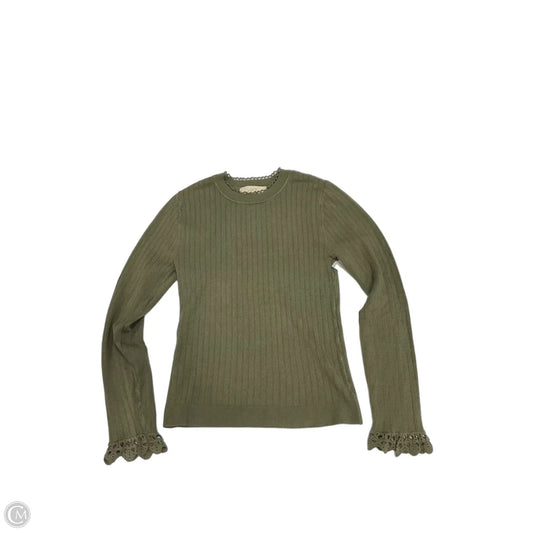 Top Long Sleeve By Loft In Green, Size: L