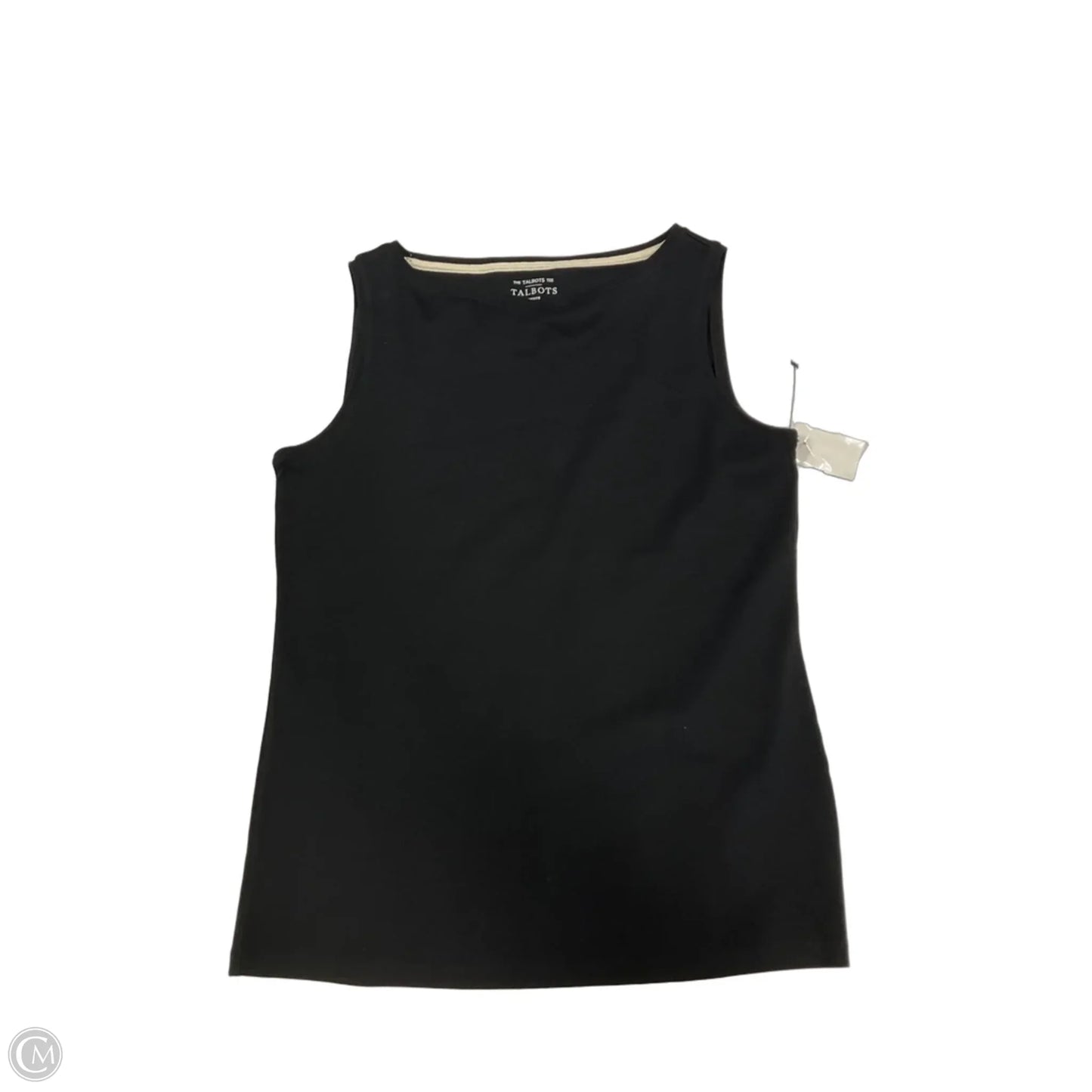 Top Sleeveless Basic By Talbots In Black, Size: Mp