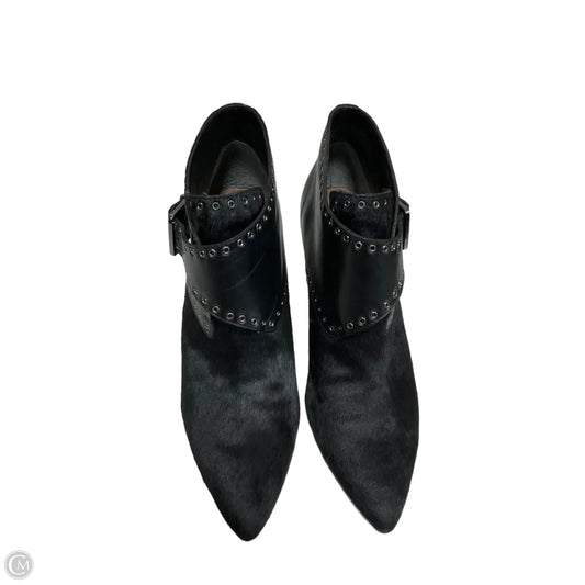 Boots Ankle Heels By Donald Pliner In Black, Size: 8.5