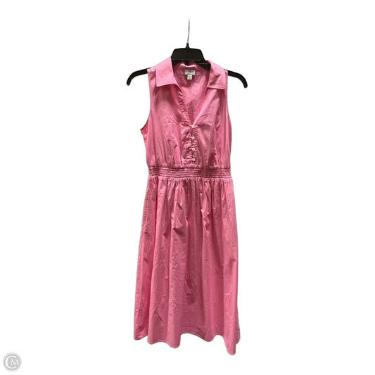 Dress Casual Maxi By J. Crew In Pink, Size: 0