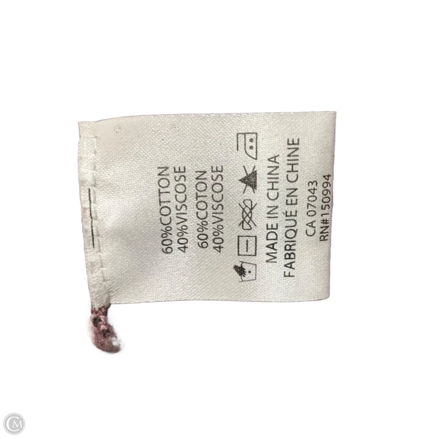 Top Long Sleeve By Belldini In Pink, Size: M