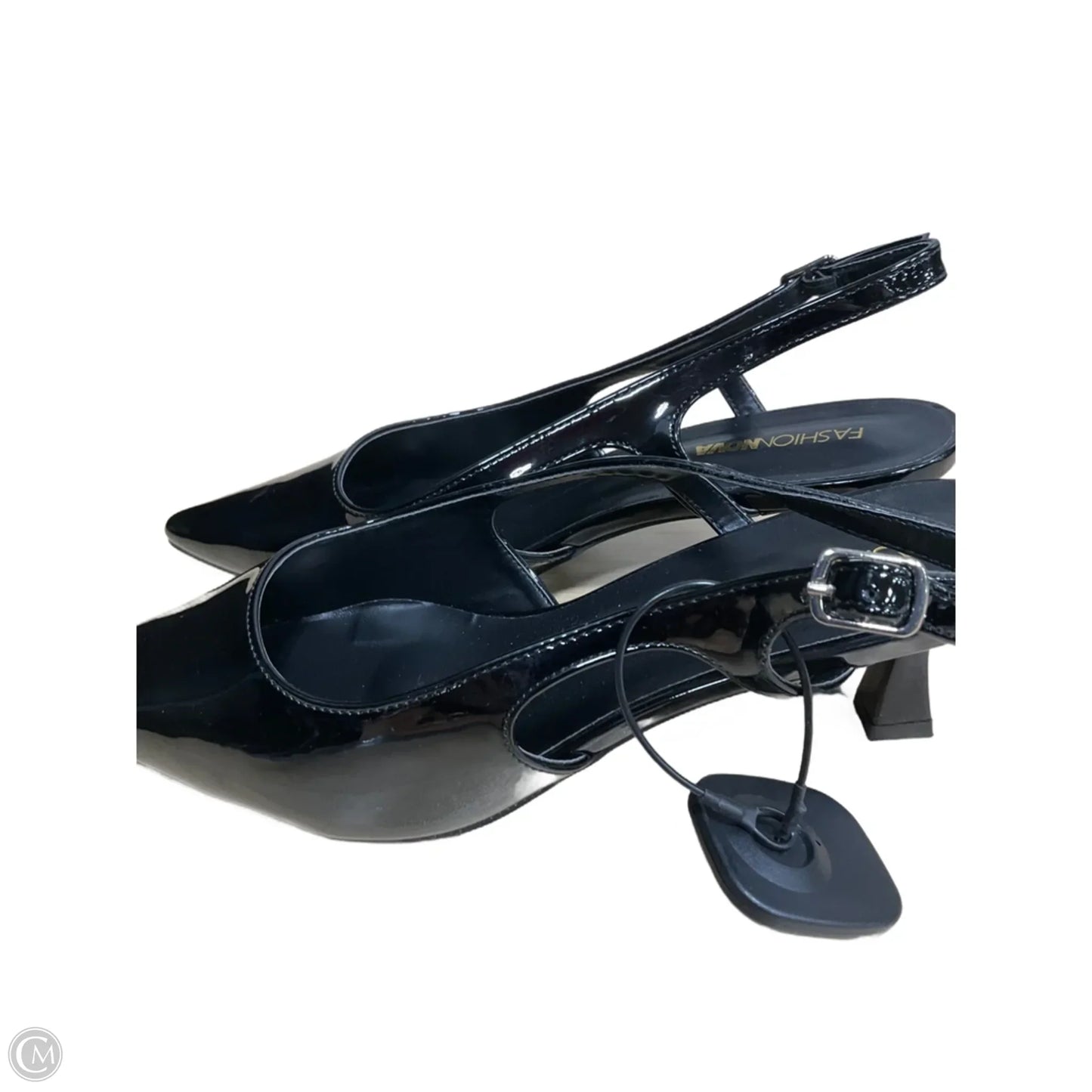 Shoes Heels Kitten By Fashion Nova In Black, Size: 9