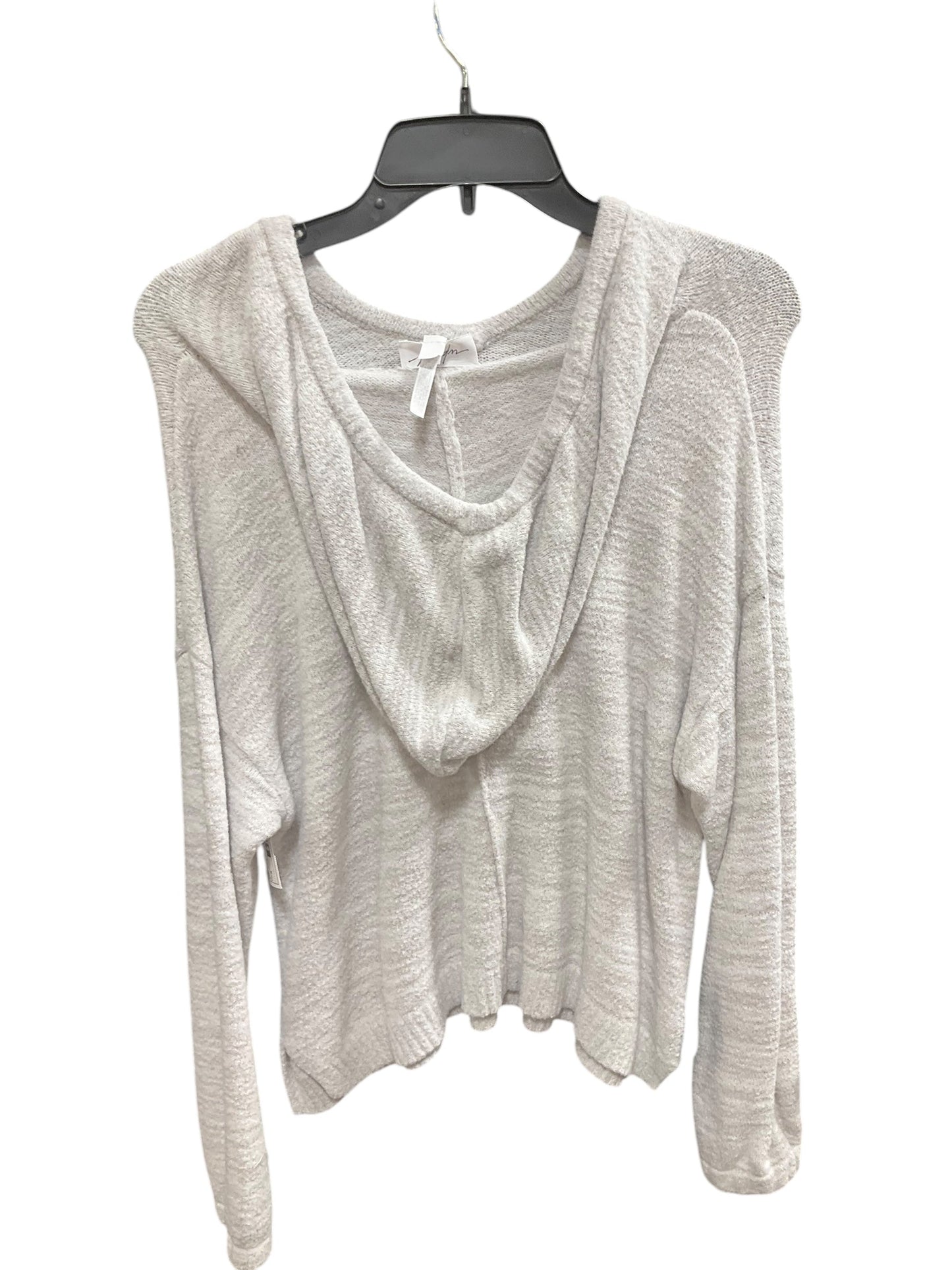 Sweater By Soma In Grey White, Size: M