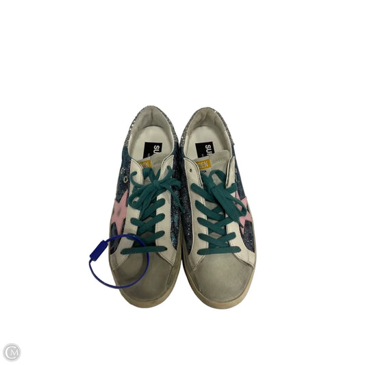 Shoes Luxury Designer By Golden Goose In Animal Print, Size: 9