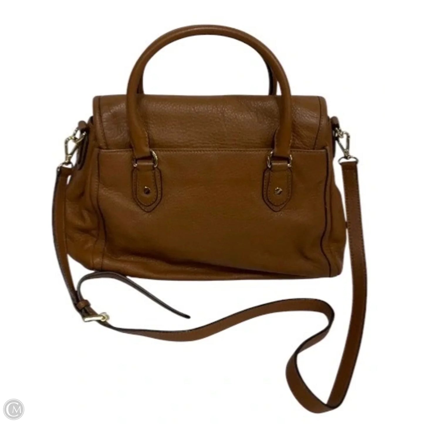 Handbag Leather By Michael By Michael Kors, Size: Medium
