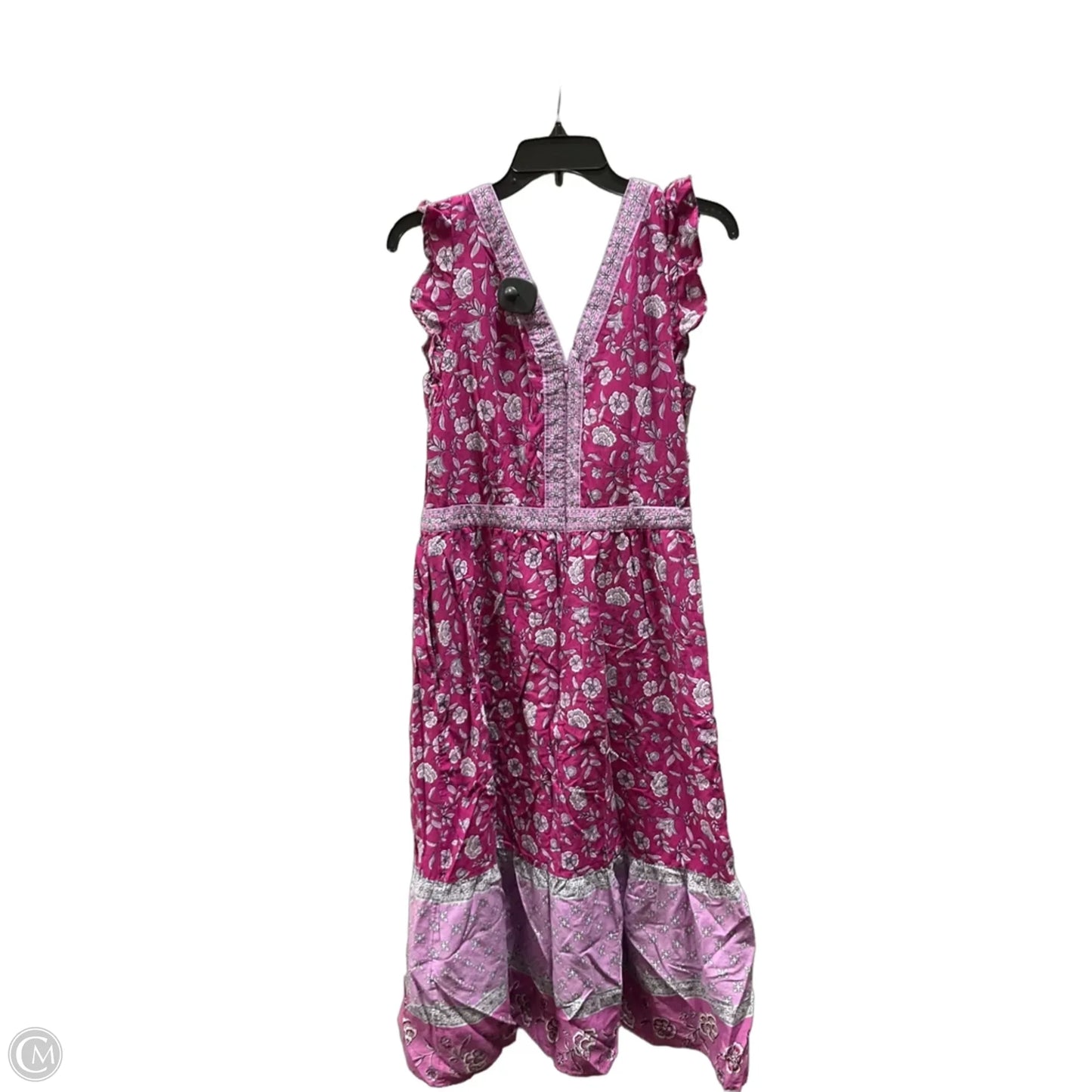 Dress Casual Maxi By Loft In Purple, Size: L