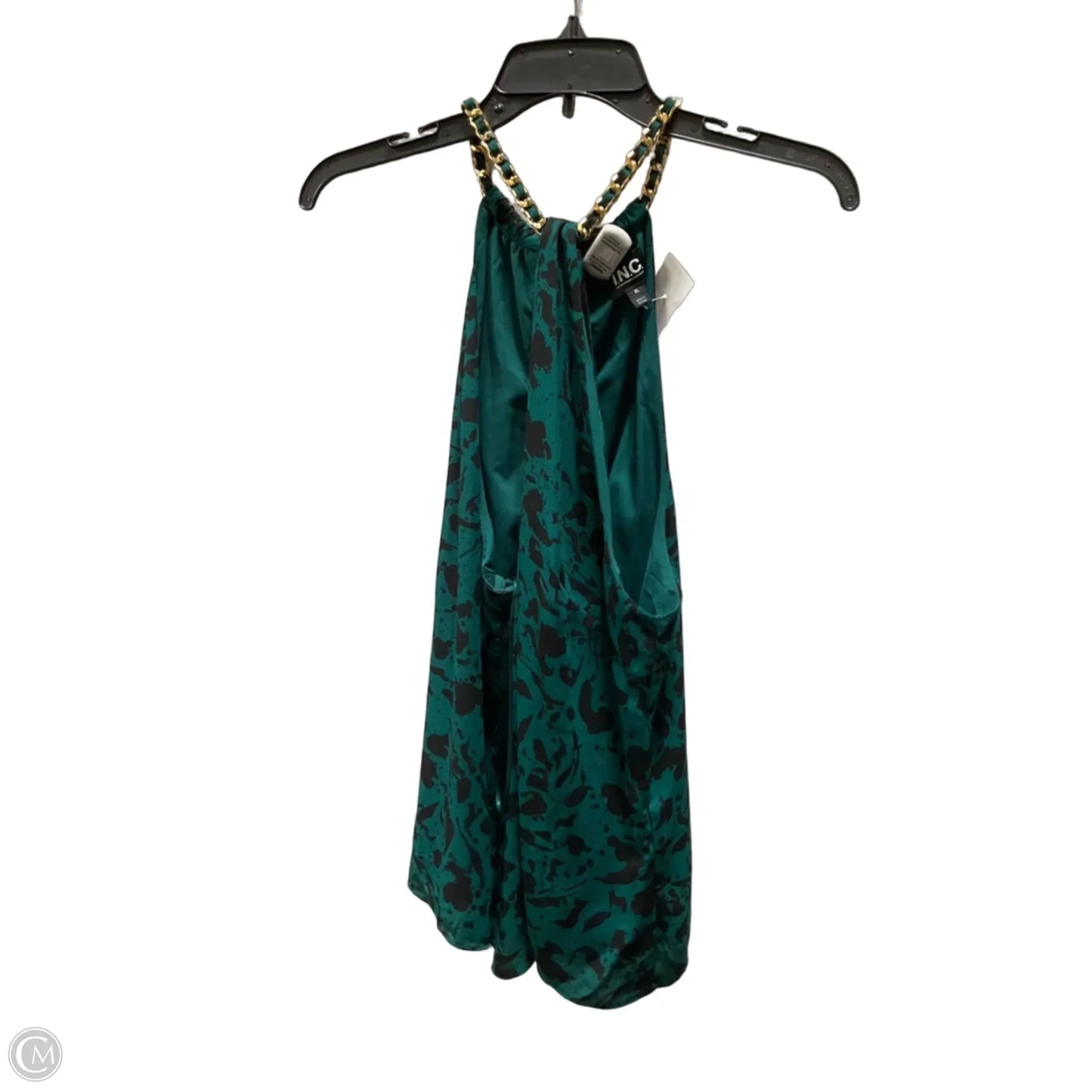 Top Sleeveless By Inc In Green, Size: Xl