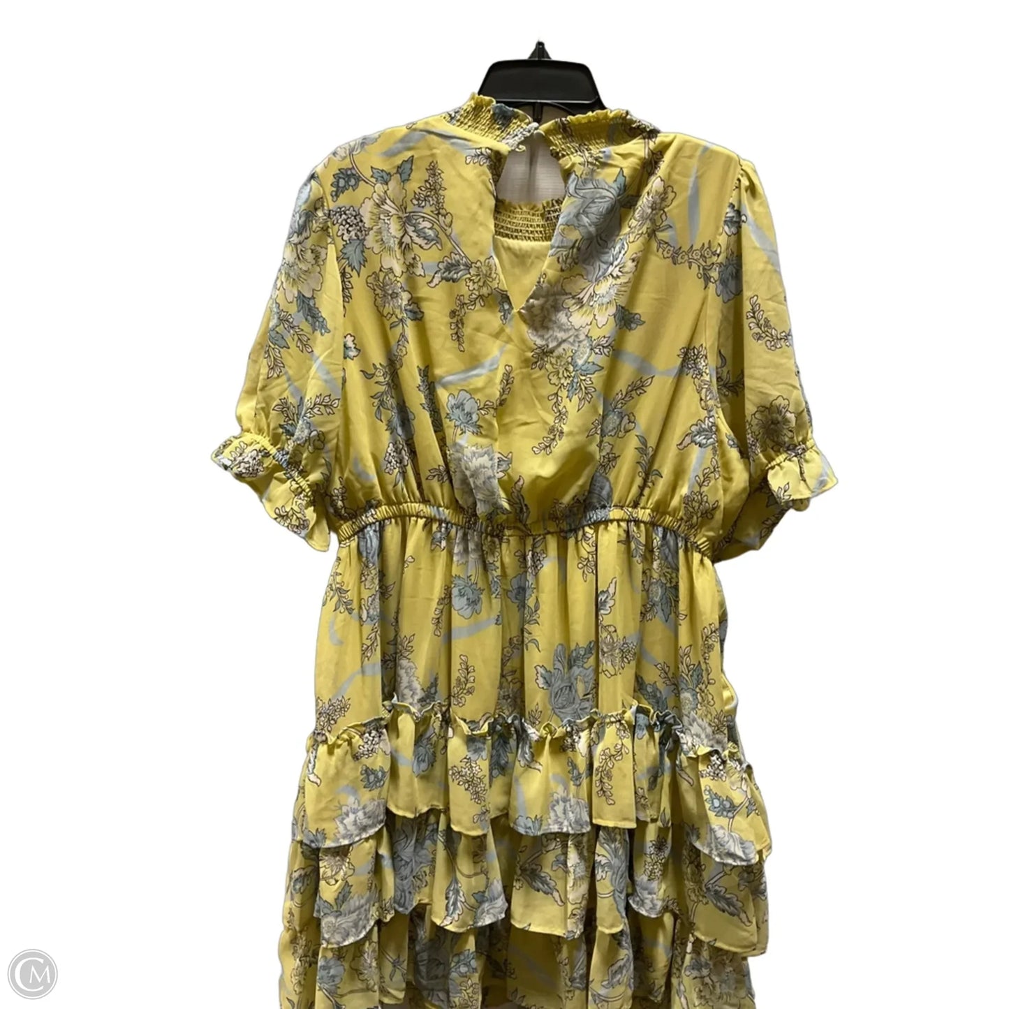 Dress Casual Short By Lane Bryant In Yellow, Size: 2x