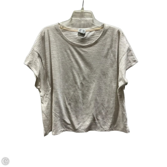 Top Short Sleeve By Talbots In Striped Pattern, Size: Xl